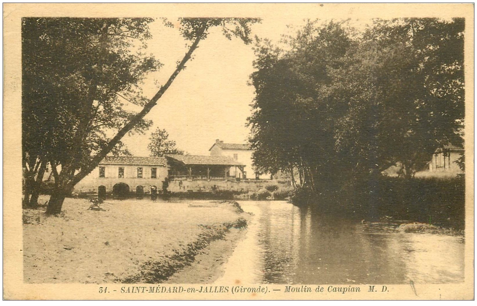 33 Saint Medard En Jalles Moulin De Caupion 1937 