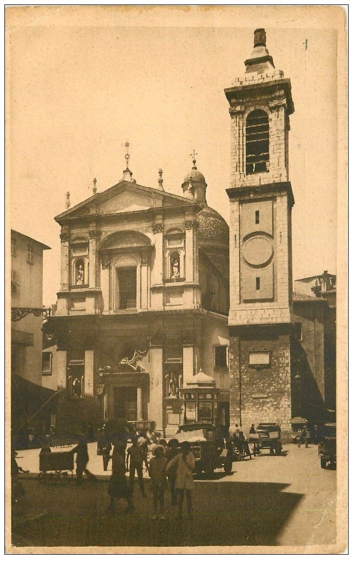 06 NICE Cathédrale Sainte Reparate pli coin droit