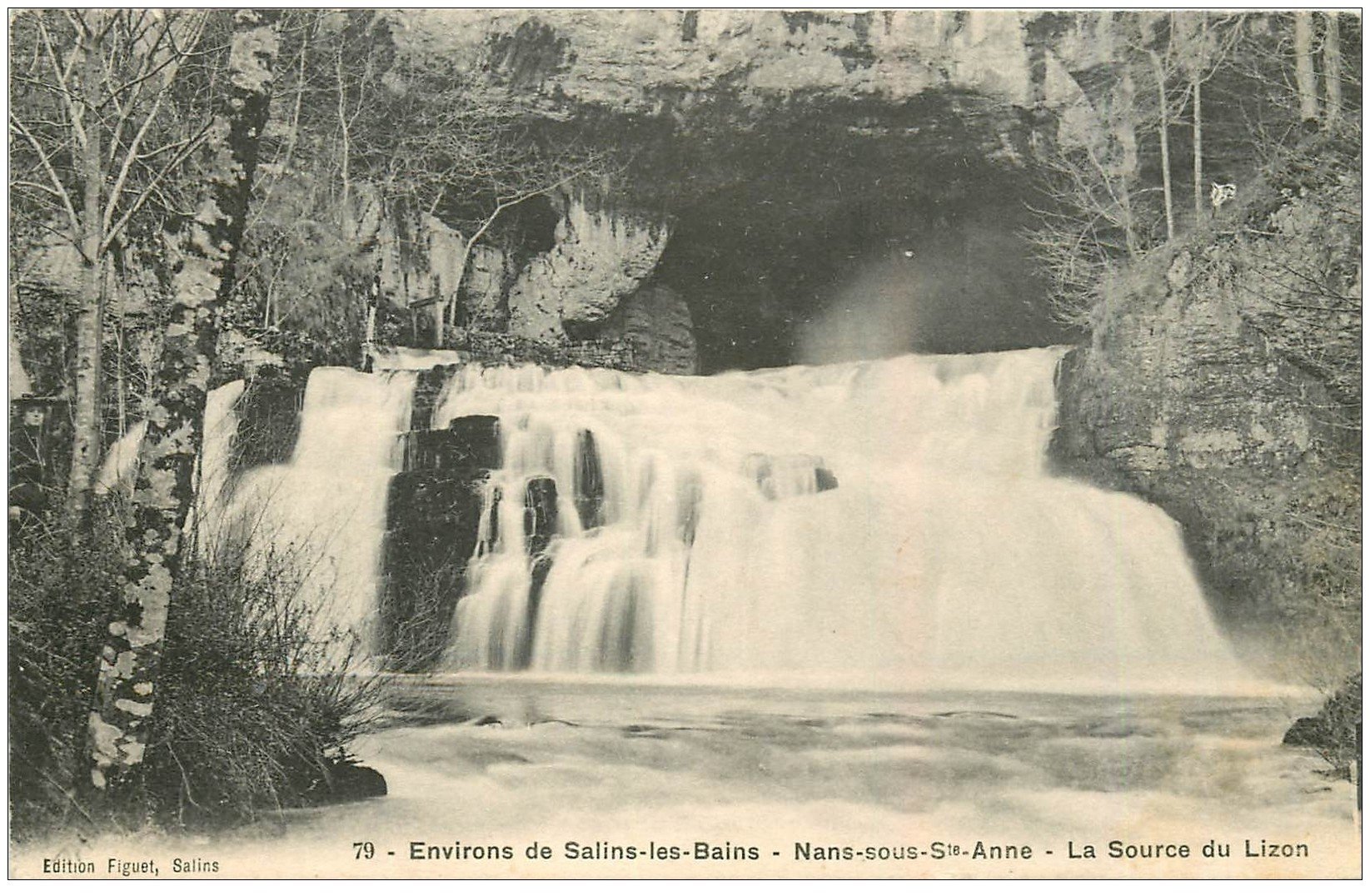 39 NANS SOUS SAINTE ANNE Source Du Lizon 1910