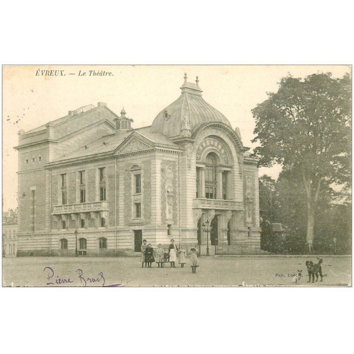 27 EVREUX Le Théâtre 1905