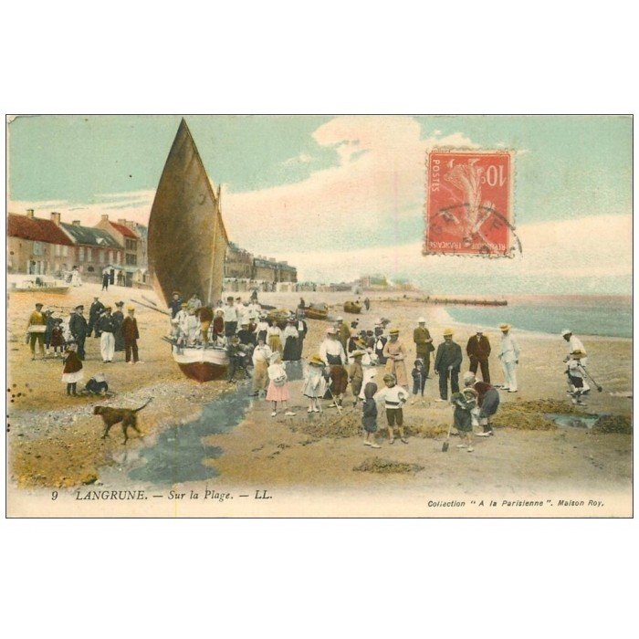 Langrune Sur Mer La Plage Barque De P Cheurs