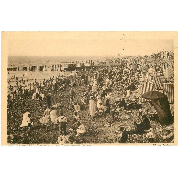 80 ONIVAL SUR MER La Plage à marée haute