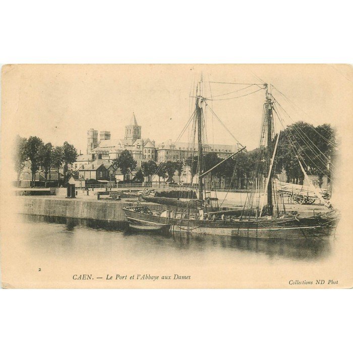 14 CAEN Top Promotion Sardinier Port Abbaye Aux Dames 1903