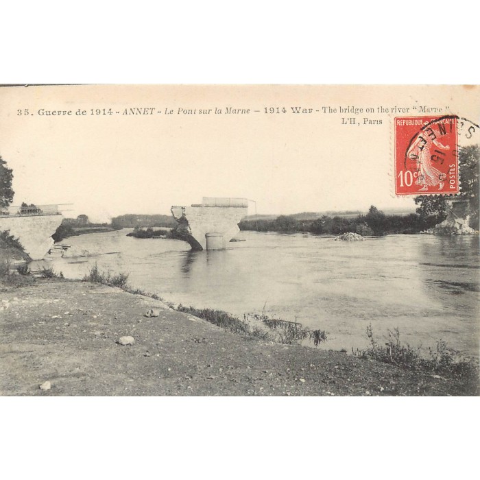 Annet Le Pont Sur La Marne D Truit