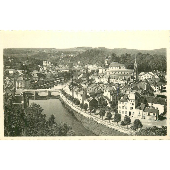 4 cpa BOUILLON SUR SEMOIS Panorama et Château au Luxembourg en Belgique