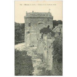 carte postale ancienne 22 DINAN. Château de la Duchesse Anne. 194