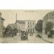 carte postale ancienne 77 ESBLY. Superbe voiture ancienne Rue de Meaux et Félix Faure 1904. Hôtel Restaurant du Casino