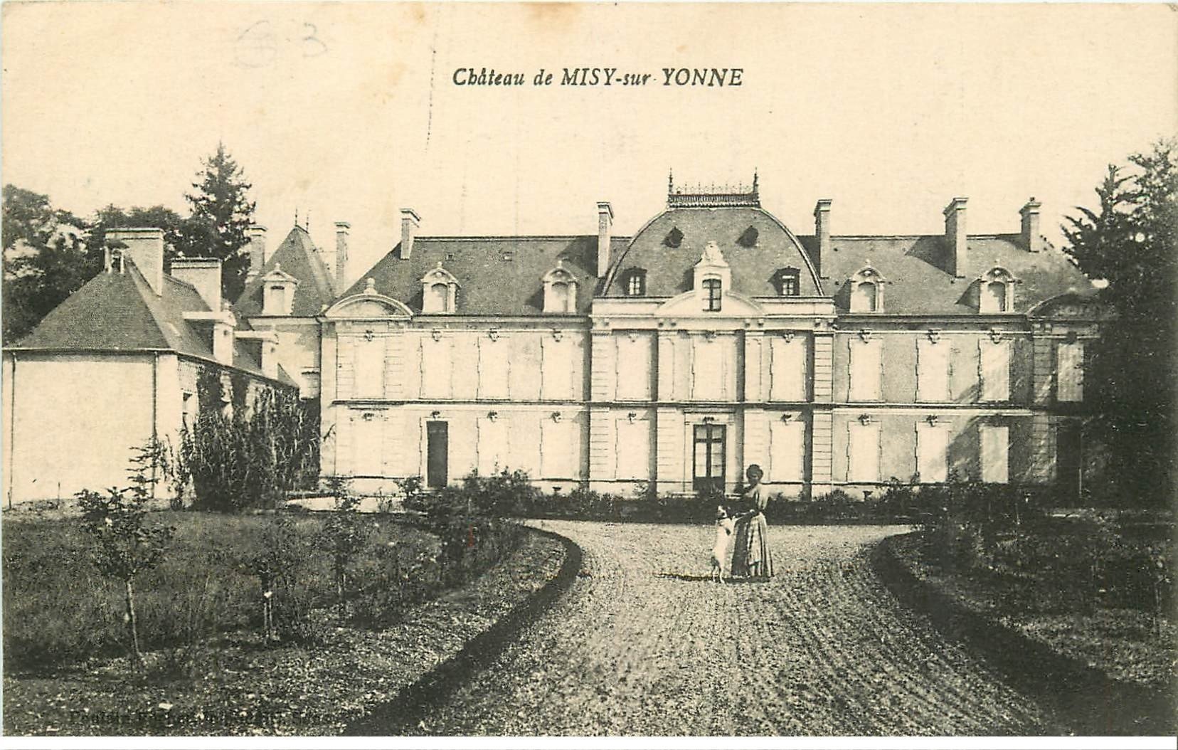 77 MISY-SUR-YONNE. Le Château animation