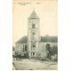 carte postale ancienne 77 VILLIERS-SUR-MORIN. L'Eglise avec attelage 1916