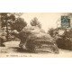 carte postale ancienne 77 NEMOURS. Rocher Beauregard. La Tortue 1931