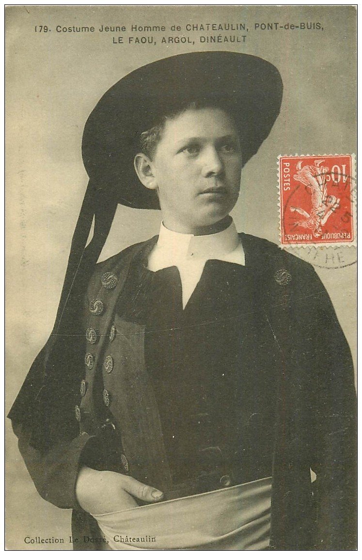 29 Chateaulin Costume Jeune Homme 1911