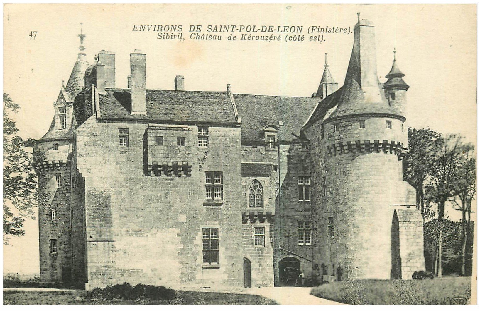 29 SIBIRIL. Château de Kérouzéré