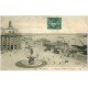 carte postale ancienne 33 BORDEAUX. Place Bourse Quais 1911