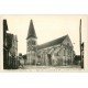 carte postale ancienne 37 PREUILLY-SUR-CLAISE. Eglise et Café n°7