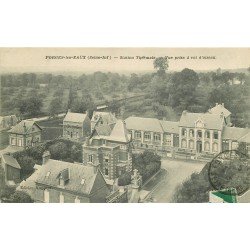 carte postale ancienne 76 FORGES-LES-EAUX. Station Thermal à vol d'Oiseau 1913