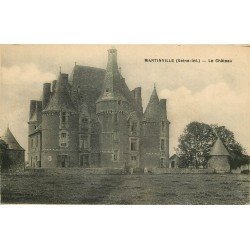 carte postale ancienne 76 MARTAINVILLE. Le Château