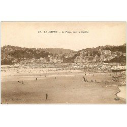 carte postale ancienne 76 LE HAVRE. La Plage vers le Casino 61