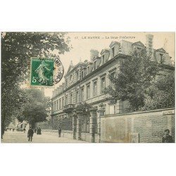 carte postale ancienne 76 LE HAVRE. La Sous-Préfecture 1908