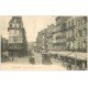 carte postale ancienne 76 LE HAVRE. Rue de Paris 1926 Hôtel de la Jetée et la Poste