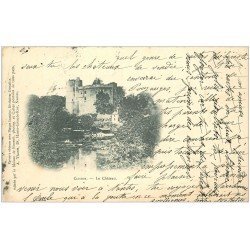 carte postale ancienne 44 CLISSON. Le Château 1903