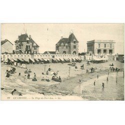 carte postale ancienne 44 LE CROISIC. Plage Port-Lin