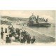 carte postale ancienne 06 NICE. Promenade des anglais et Jetée Promenade 1903