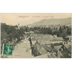 39 CHAMPAGNOLE. Les Forges sur l'Ain 1917