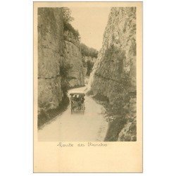 Rare 39 CHAUX DES CROTENAY. Attelage Route des Planches