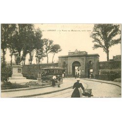 56 LORIENT. La Porte du Morbihan Tramway Byrrh 1917