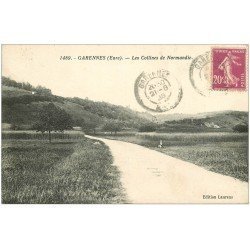 carte postale ancienne 27 GARENNES. Les Collines de Normandie 1935