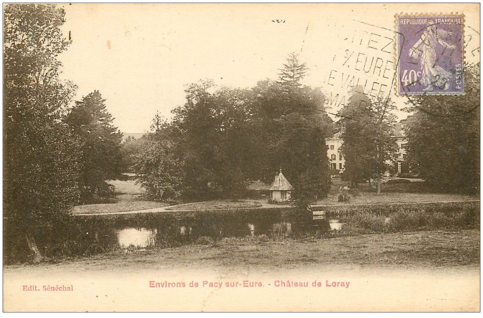 27 PACY SUR EURE Ch teau de Loray 1925