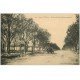 carte postale ancienne 51 CAMP DE CHALONS MOURMELON. Grande Rue et Baraquements 1913