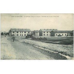 carte postale ancienne 51 CAMP DE CHALONS MOURMELON. Pavillon de Troupes 1929