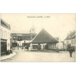 51 CHATILLON-SUR-MARNE. La Halle et Familistère du Nord-Est