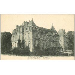 carte postale ancienne 51 MONTMIRAIL. Le Château 1915