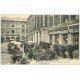 carte postale ancienne 51 REIMS. Marché aux Fleurs 1906 Grand Café de la Douane