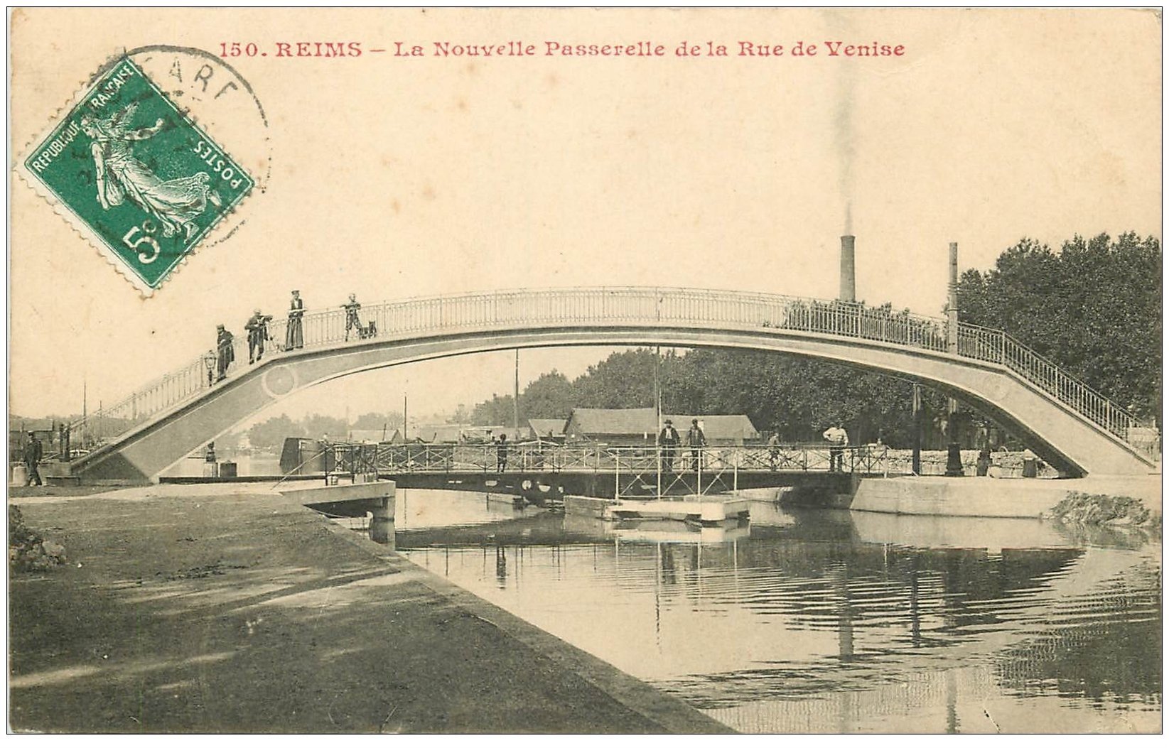 51 Reims Passerelle Rue De Venise