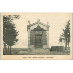 carte postale ancienne 51 VALMY. Chapelle Monument Kellermann