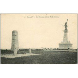 carte postale ancienne 51 VALMY. Monument Kellermann 1915