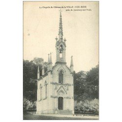 carte postale ancienne 51 VILLE-AU-BOIS. Chapelle du Château