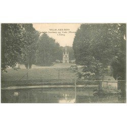 carte postale ancienne 51 VILLE-AU-BOIS. L'Etang 1916