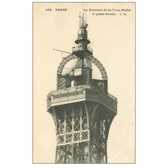 Paris 07 Le Sommet Tour Eiffel 3 Plate Forme