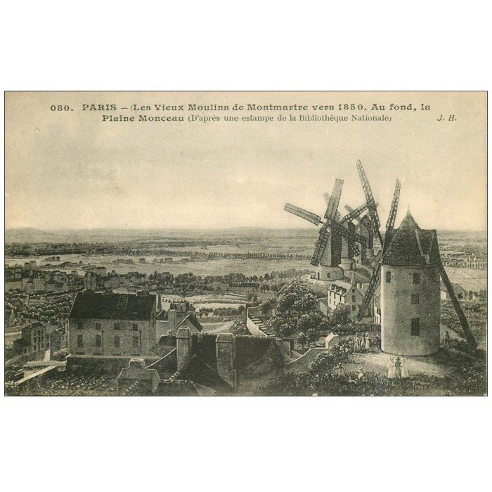 FRANCE - Meuse - Pagny-la-Blanche-Côté - Le moulin et la Blanche-Côté-  Carte Postale ancienne