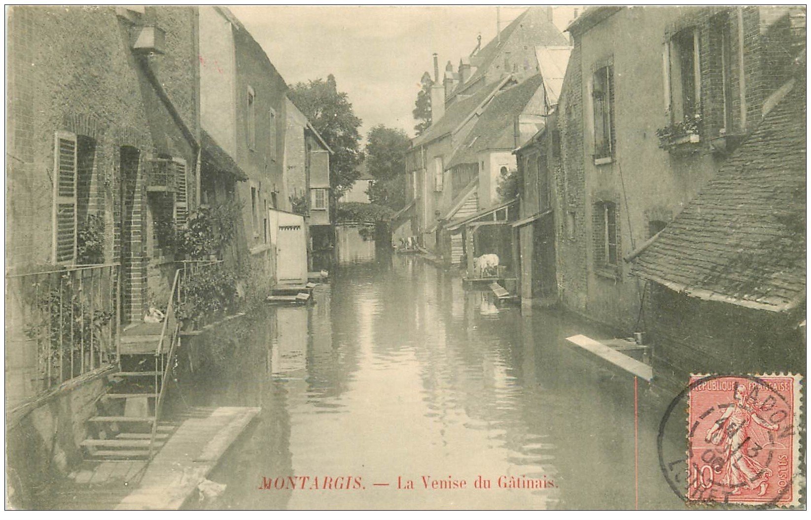 45 Montargis La Venise Du Gatinais 1906