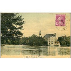 45 OLIVET. Moulin de Saint-Samson. Carte toilée 1932