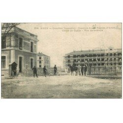 47 AGEN. Quartier Toussaint. Caserne du 117° Régiment Infanterie. Corps de Garde. Tampon Militaire 1915