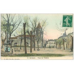 47 BARBASTE. Enfants Place du Théâtre 1910. Café du Commerce