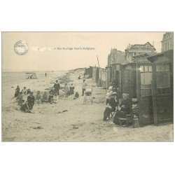 59 BRAY-DUNES. Sur la Plage vers la Belgique 1915