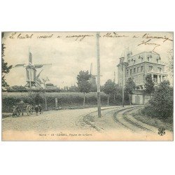 59 CASSEL. Moulins à vent Route de la Gare 1905