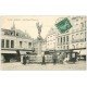 59 DOUAI. Place Thiers 1911 vendeur ambulant en Carriole